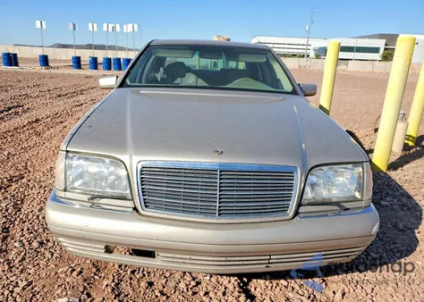 1999 Mercedes-Benz S 420 из США, поврежденный, VIN WDBGA43G1XA429887